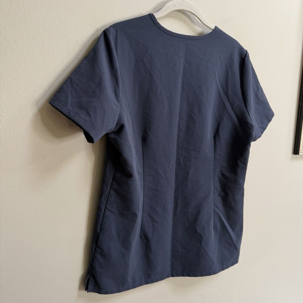 FIGS Night Sky Blue Grey Catarina One-Pocket Scrub Top Size Small - Picture 10 of 12